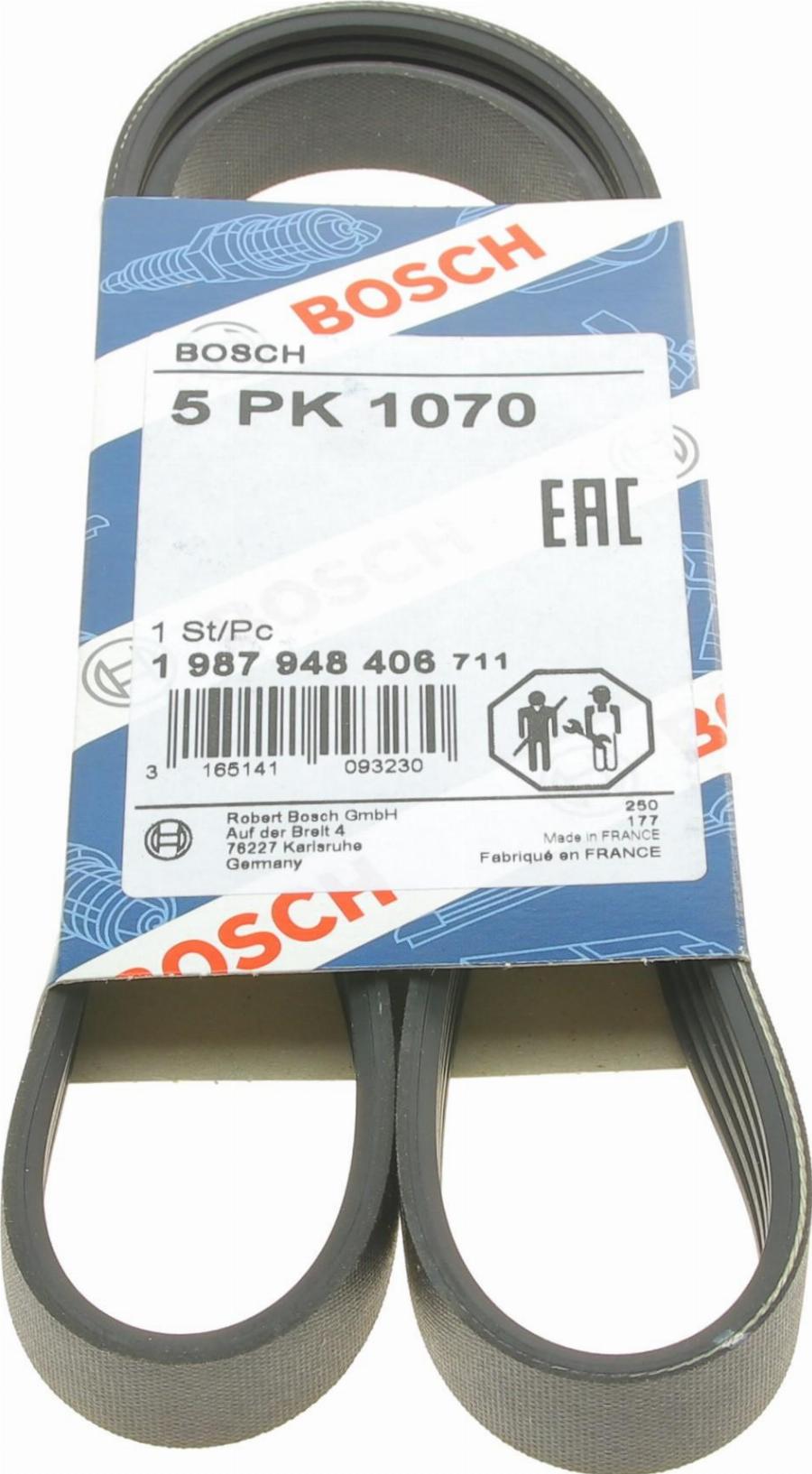 BOSCH 1 987 948 406 - Keilrippenriemen alexcarstop-ersatzteile.com