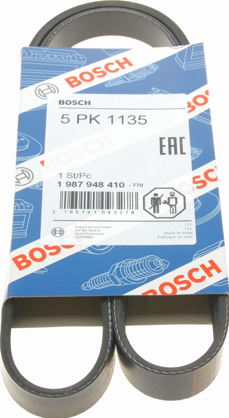 BOSCH 1 987 948 410 - Keilrippenriemen alexcarstop-ersatzteile.com