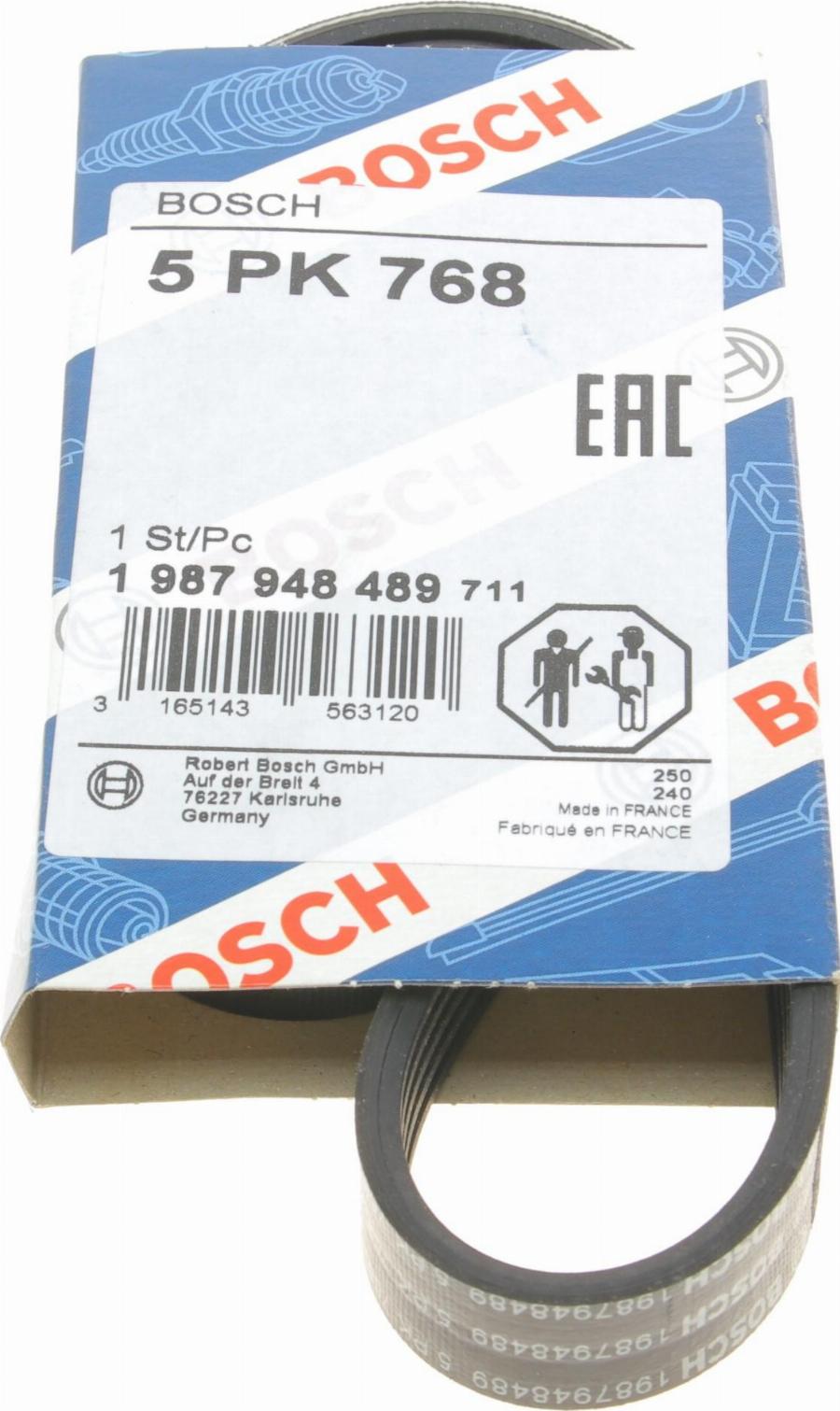 BOSCH 1 987 948 489 - Keilrippenriemen alexcarstop-ersatzteile.com