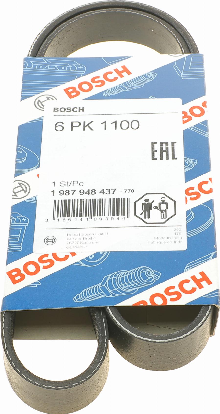 BOSCH 1 987 948 437 - Keilrippenriemen alexcarstop-ersatzteile.com