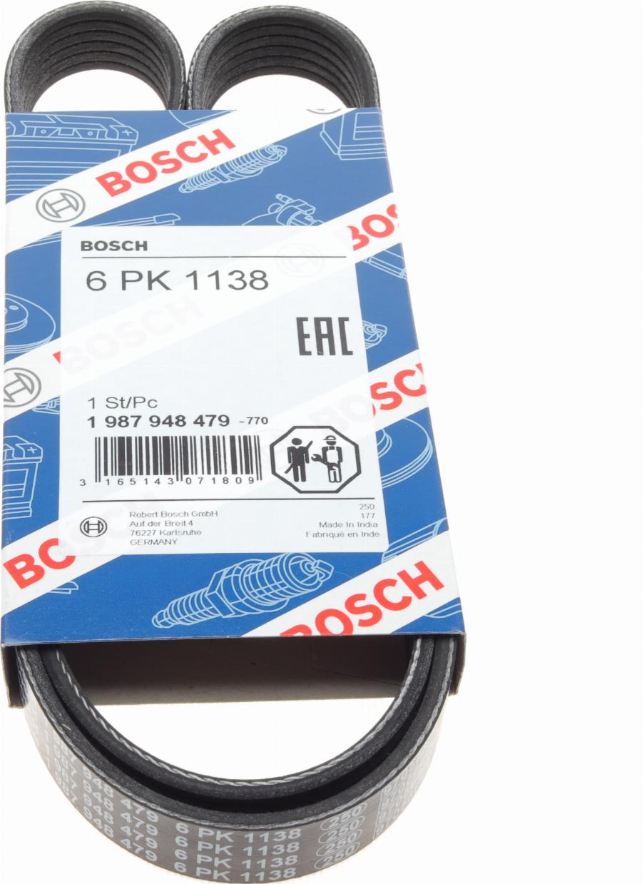 BOSCH 1 987 948 479 - Keilrippenriemen alexcarstop-ersatzteile.com