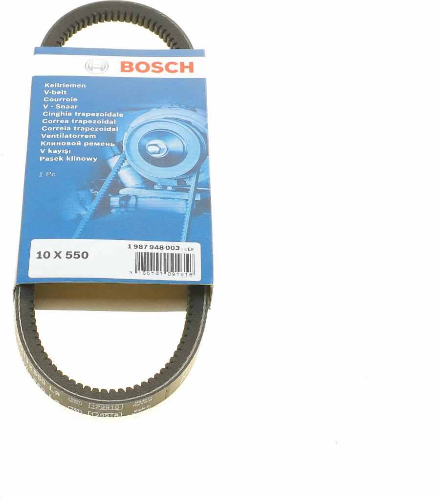 BOSCH 1 987 948 003 - Keilriemen alexcarstop-ersatzteile.com