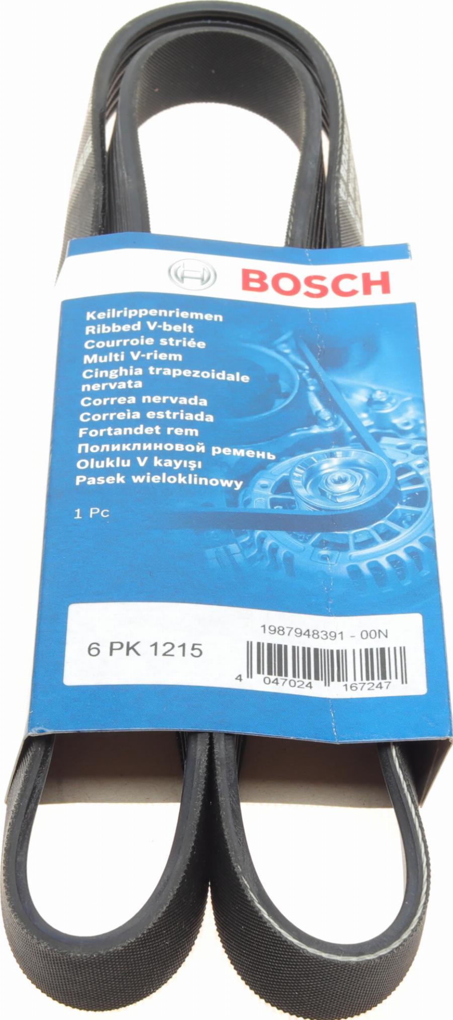 BOSCH 1 987 948 391 - Keilrippenriemen alexcarstop-ersatzteile.com