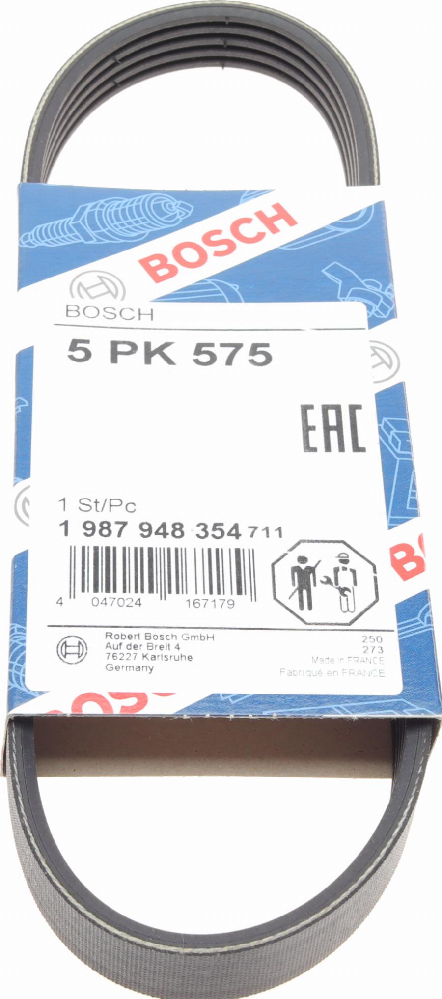 BOSCH 1 987 948 354 - Keilrippenriemen alexcarstop-ersatzteile.com