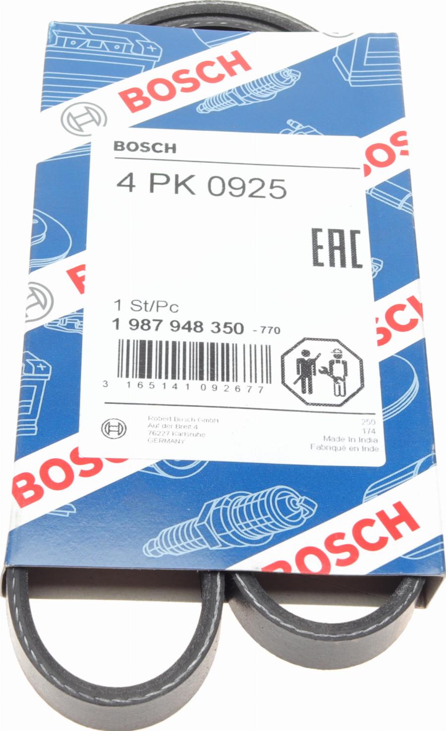 BOSCH 1 987 948 350 - Keilrippenriemen alexcarstop-ersatzteile.com