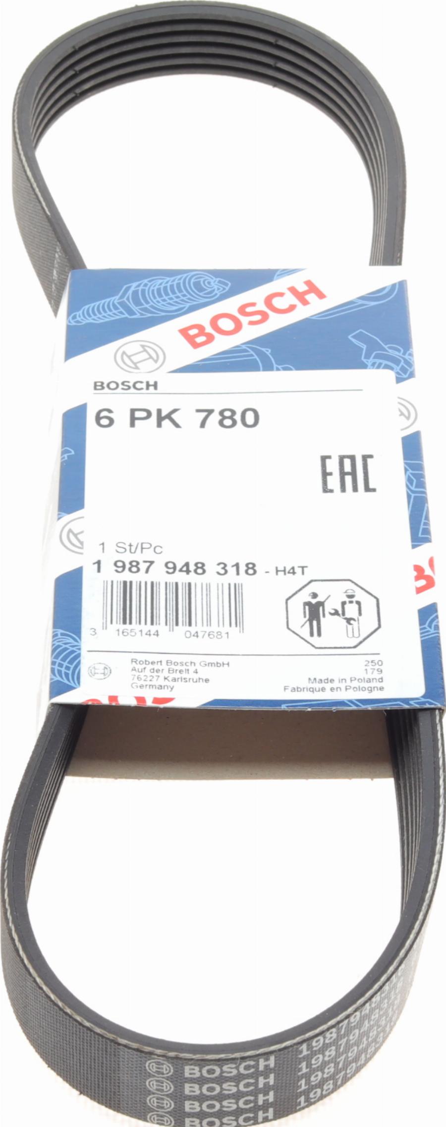 BOSCH 1 987 948 318 - Keilrippenriemen alexcarstop-ersatzteile.com