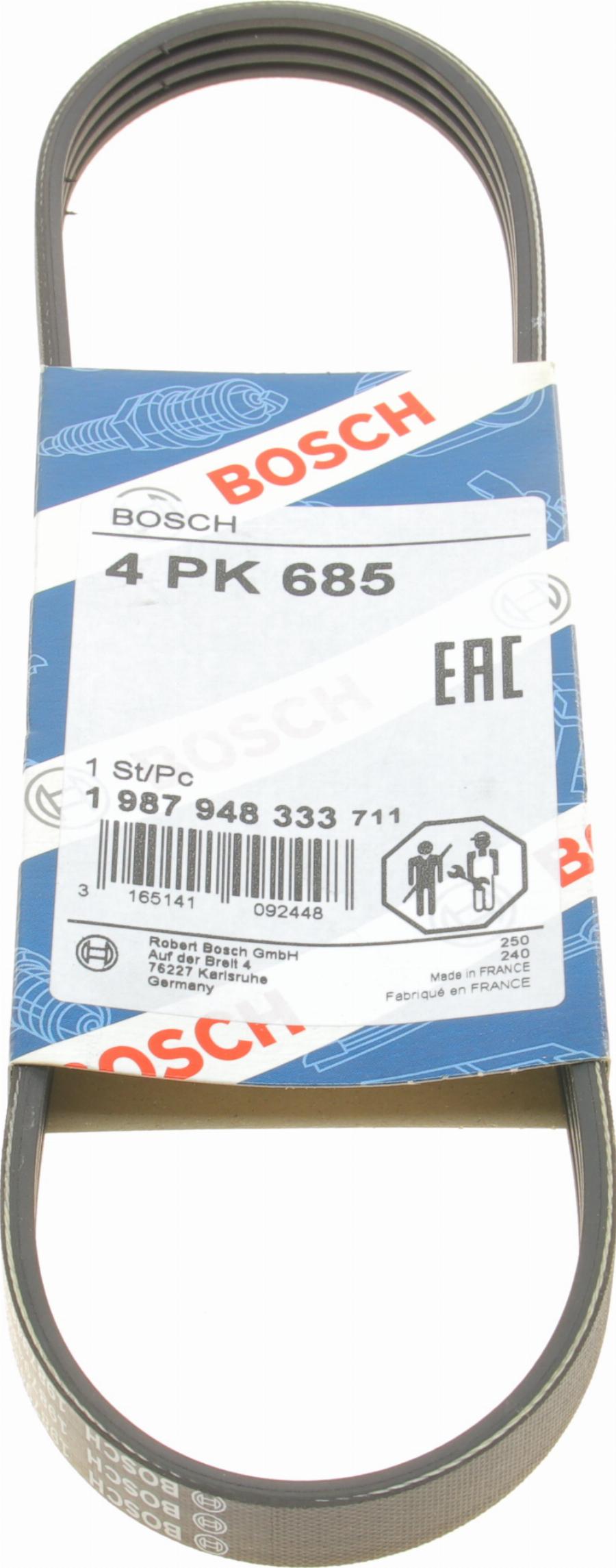 BOSCH 1 987 948 333 - Keilrippenriemen alexcarstop-ersatzteile.com