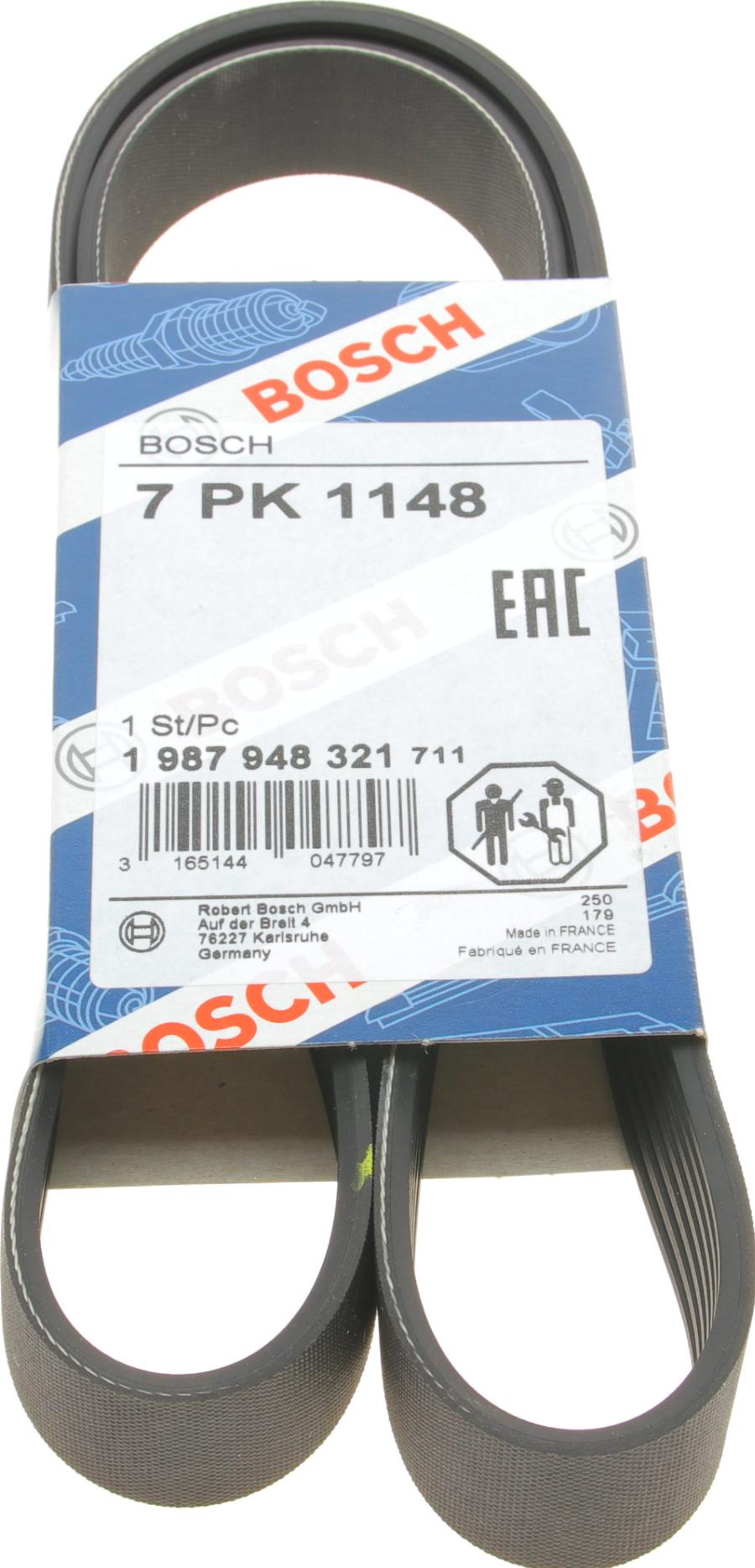 BOSCH 1 987 948 321 - Keilrippenriemen alexcarstop-ersatzteile.com