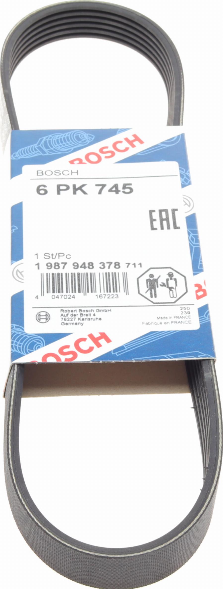 BOSCH 1 987 948 378 - Keilrippenriemen alexcarstop-ersatzteile.com