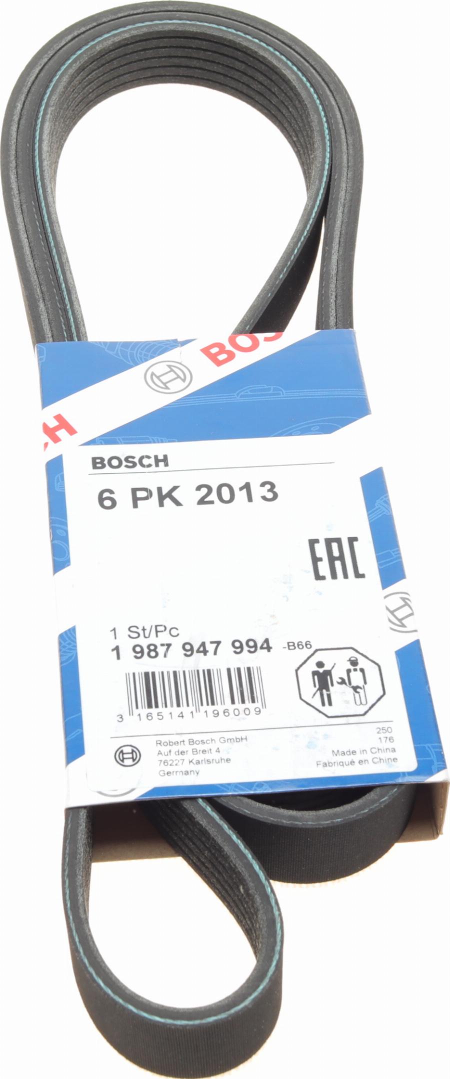 BOSCH 1 987 947 994 - Keilrippenriemen alexcarstop-ersatzteile.com