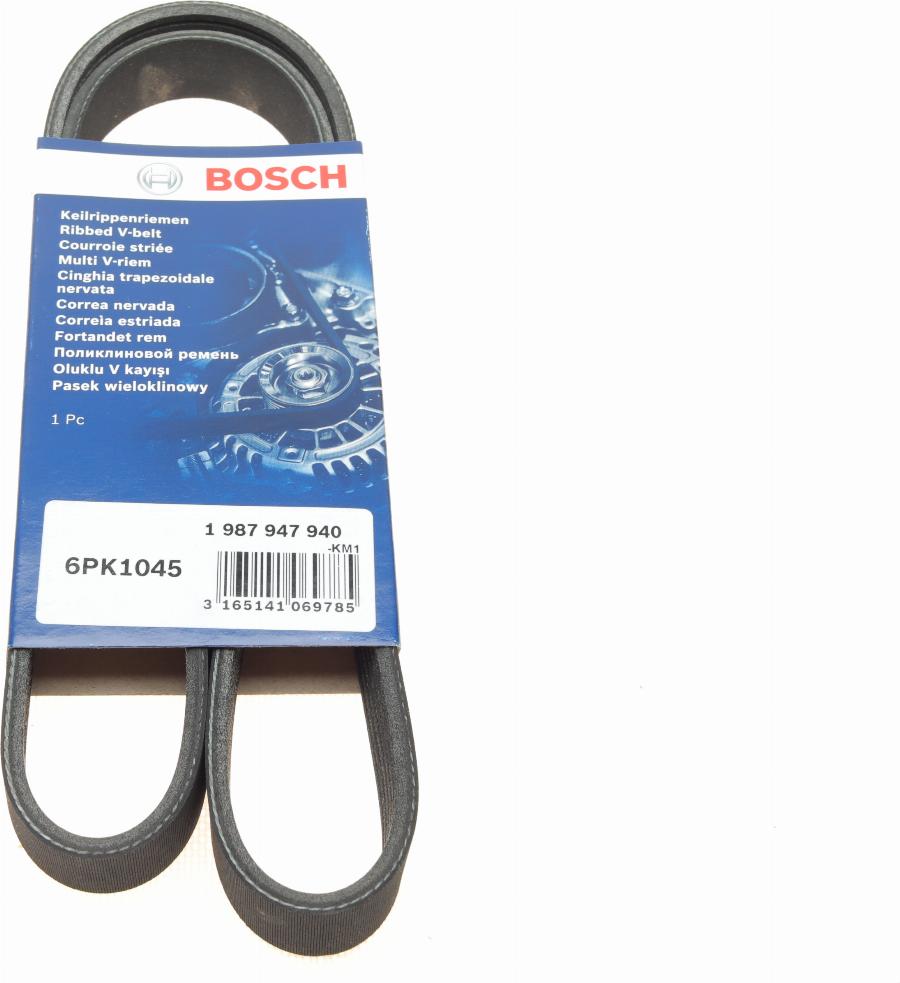 BOSCH 1 987 947 940 - Keilrippenriemen alexcarstop-ersatzteile.com