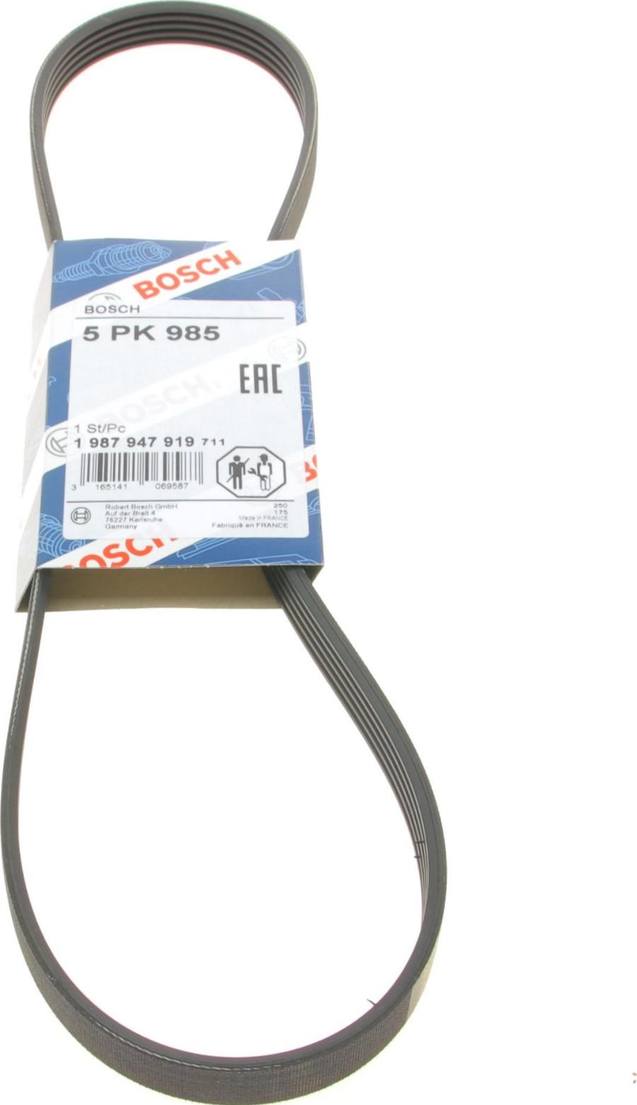 BOSCH 1 987 947 919 - Keilrippenriemen alexcarstop-ersatzteile.com