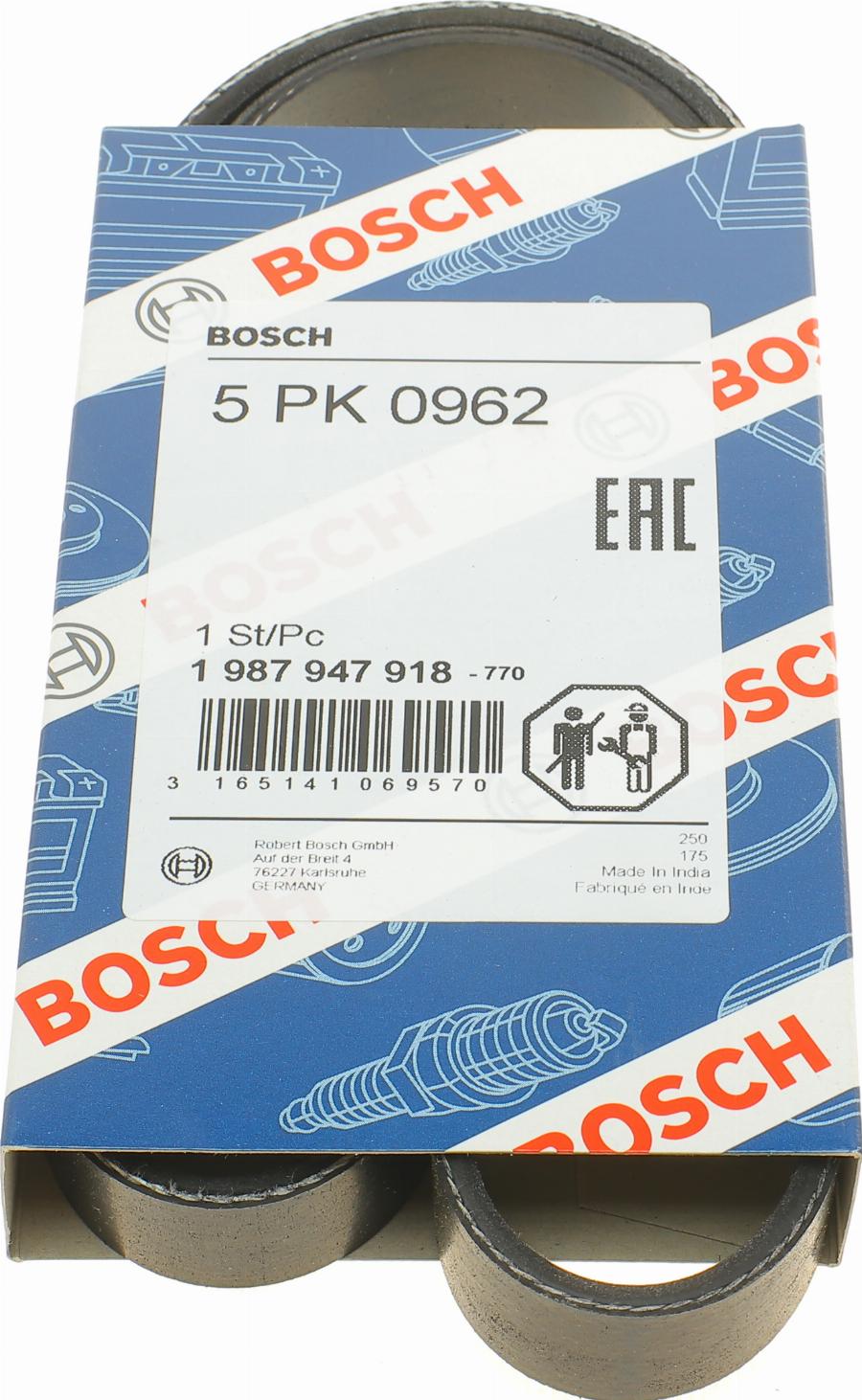 BOSCH 1 987 947 918 - Keilrippenriemen alexcarstop-ersatzteile.com