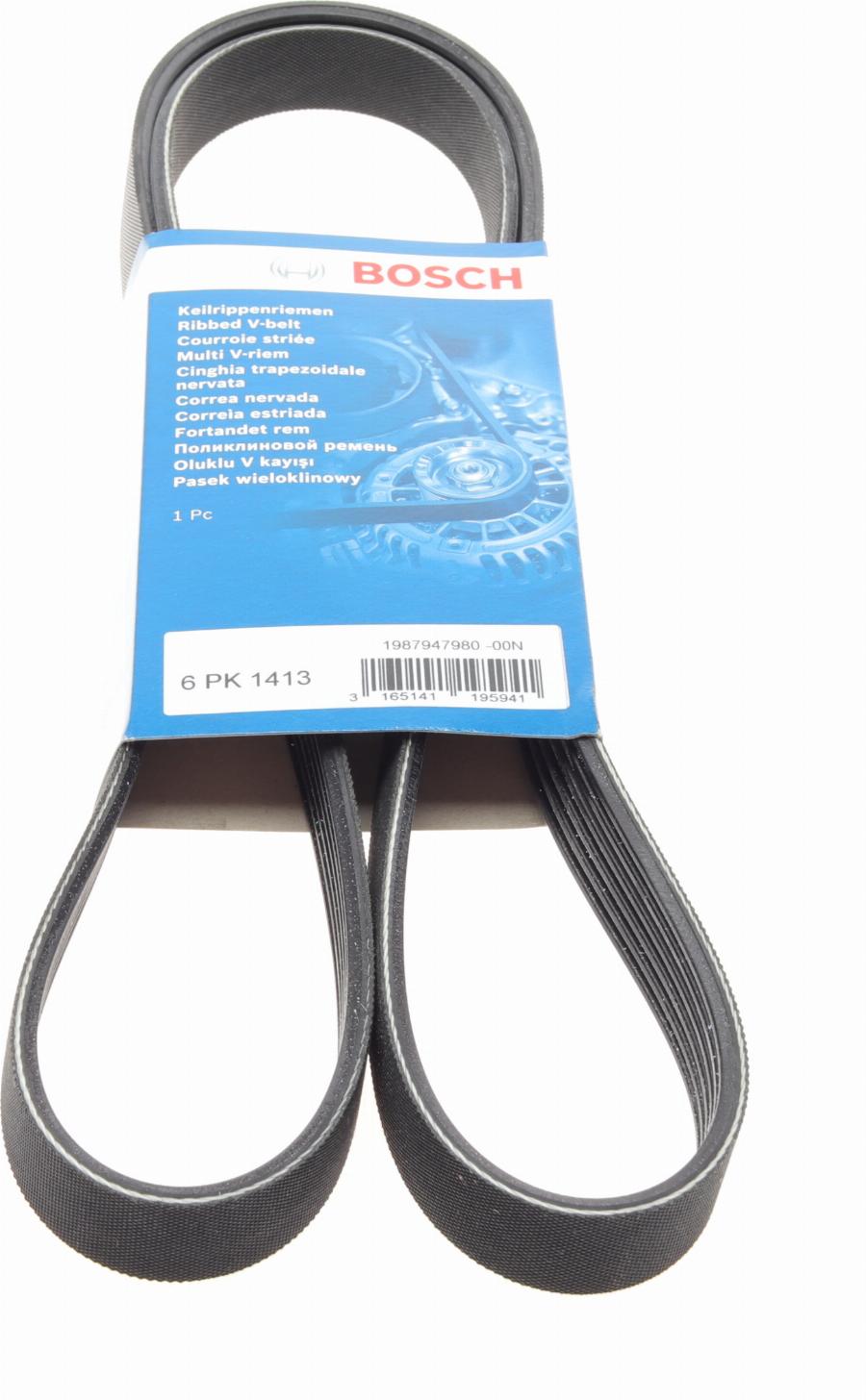 BOSCH 1 987 947 980 - Keilrippenriemen alexcarstop-ersatzteile.com