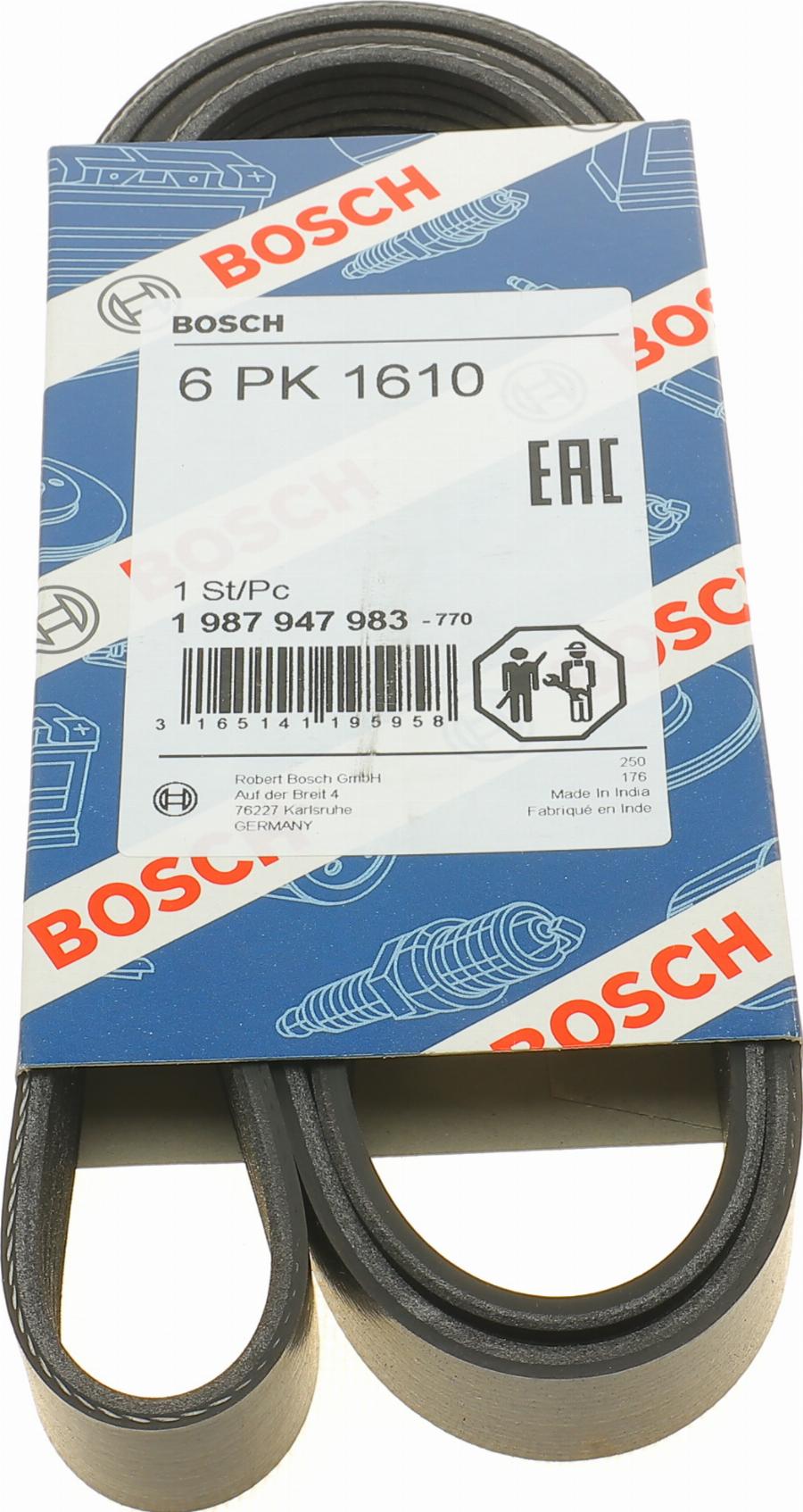 BOSCH 1 987 947 983 - Keilrippenriemen alexcarstop-ersatzteile.com