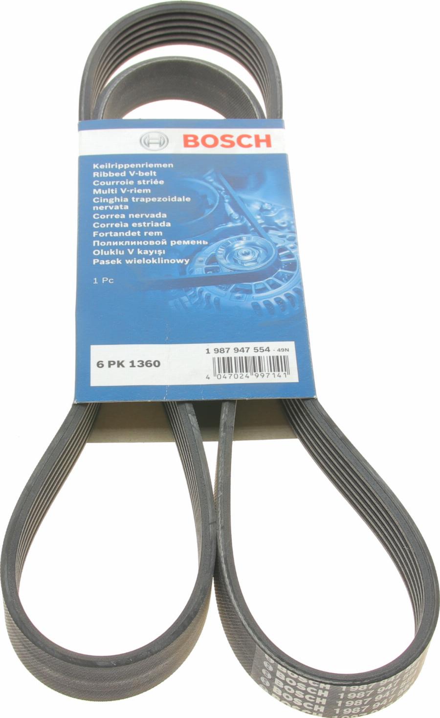 BOSCH 1 987 947 554 - Keilrippenriemen alexcarstop-ersatzteile.com