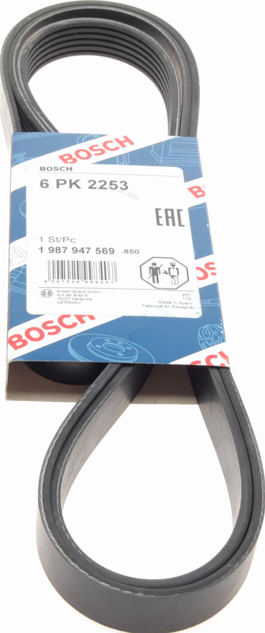 BOSCH 1 987 947 569 - Keilrippenriemen alexcarstop-ersatzteile.com