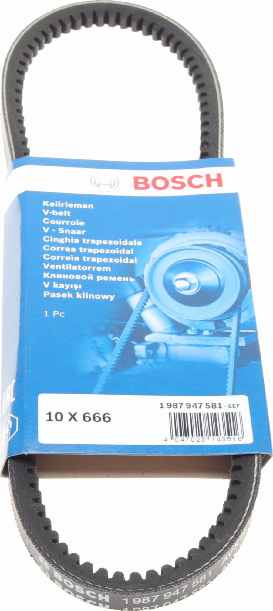 BOSCH 1 987 947 581 - Keilriemen alexcarstop-ersatzteile.com