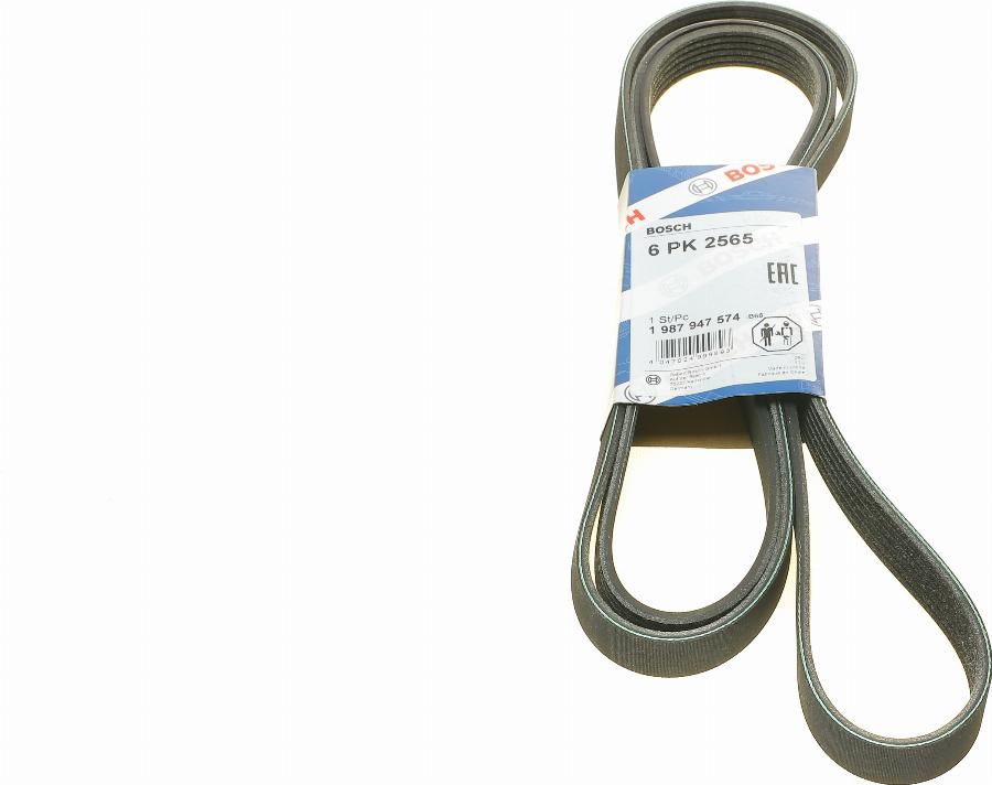 BOSCH 1 987 947 574 - Keilrippenriemen alexcarstop-ersatzteile.com