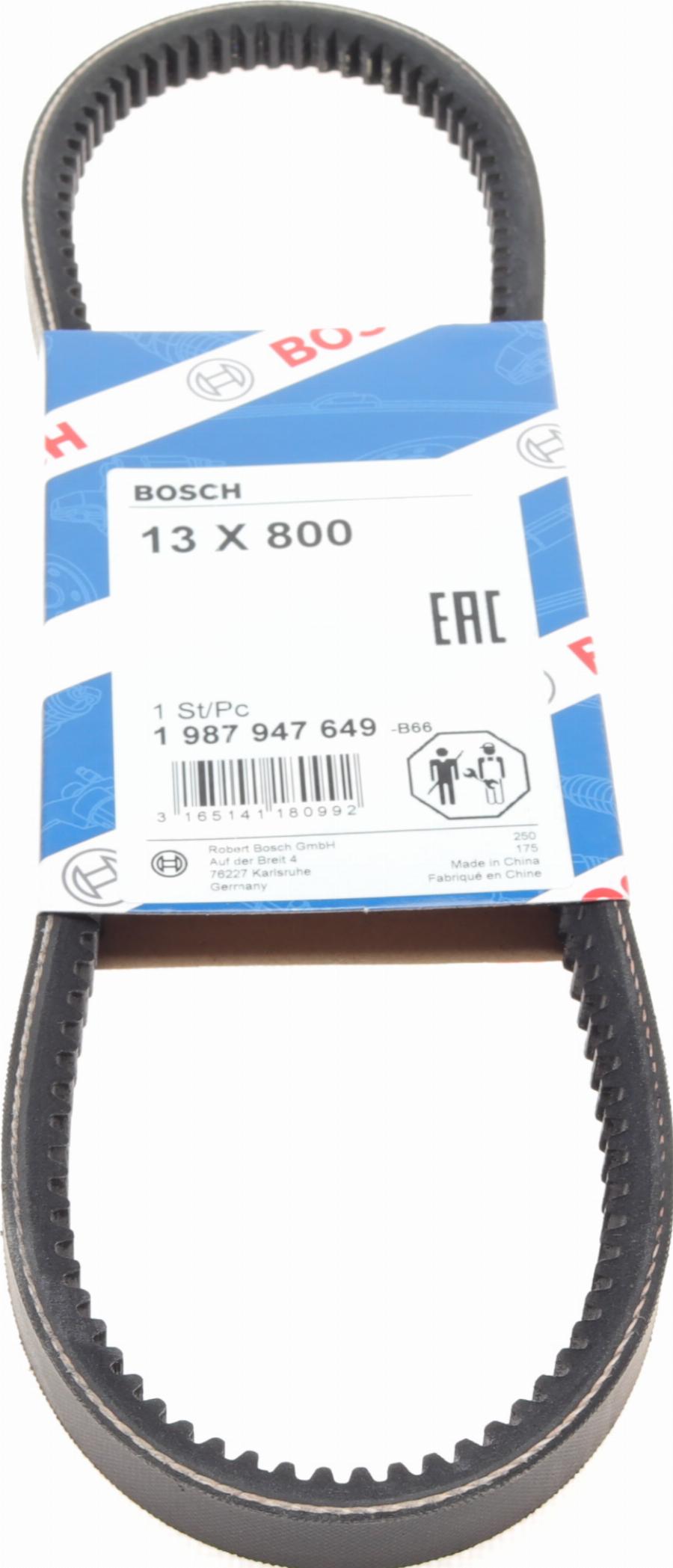 BOSCH 1 987 947 649 - Keilriemen alexcarstop-ersatzteile.com