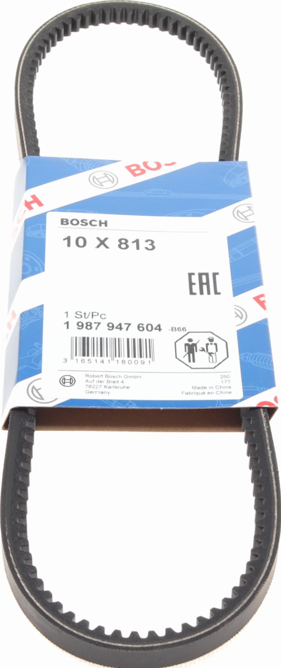 BOSCH 1 987 947 604 - Keilriemen alexcarstop-ersatzteile.com