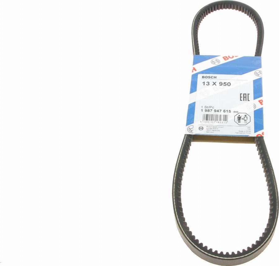 BOSCH 1 987 947 615 - Keilriemen alexcarstop-ersatzteile.com