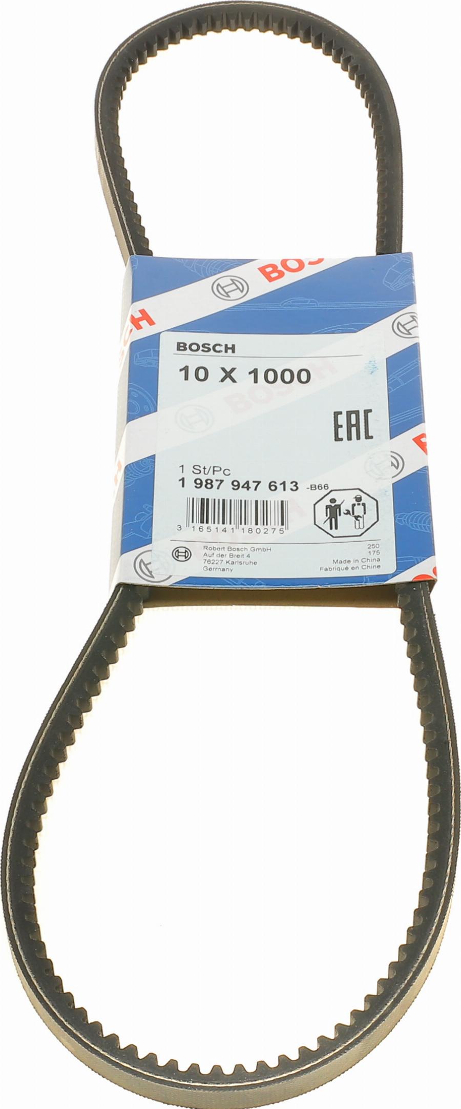 BOSCH 1 987 947 613 - Keilriemen alexcarstop-ersatzteile.com