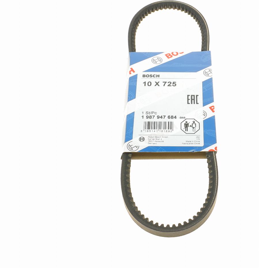 BOSCH 1 987 947 684 - Keilriemen alexcarstop-ersatzteile.com