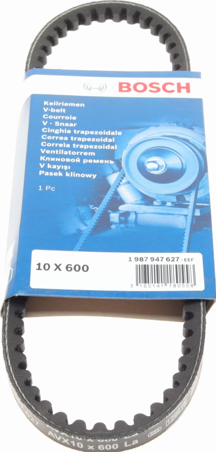 BOSCH 1 987 947 627 - Keilriemen alexcarstop-ersatzteile.com