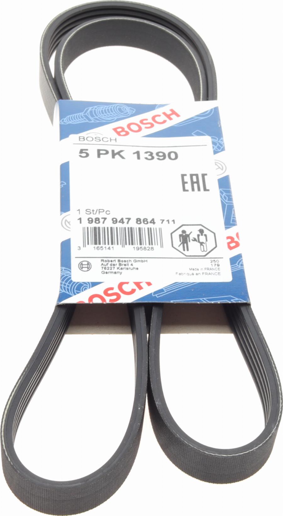 BOSCH 1 987 947 864 - Keilrippenriemen alexcarstop-ersatzteile.com