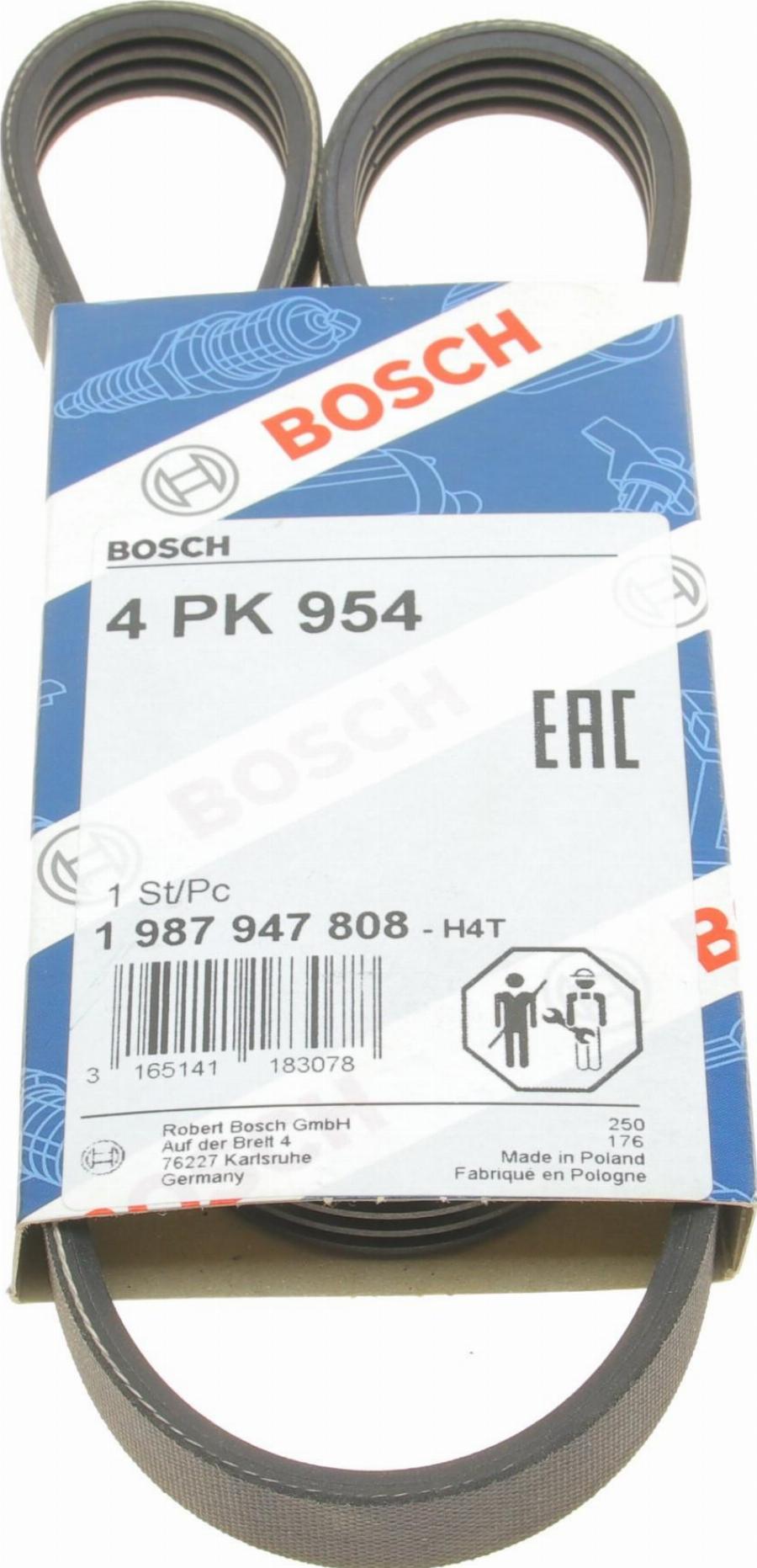 BOSCH 1 987 947 808 - Keilrippenriemen alexcarstop-ersatzteile.com