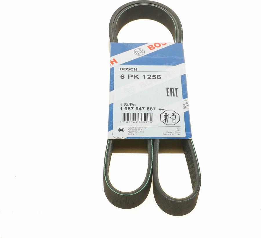 BOSCH 1 987 947 887 - Keilrippenriemen alexcarstop-ersatzteile.com