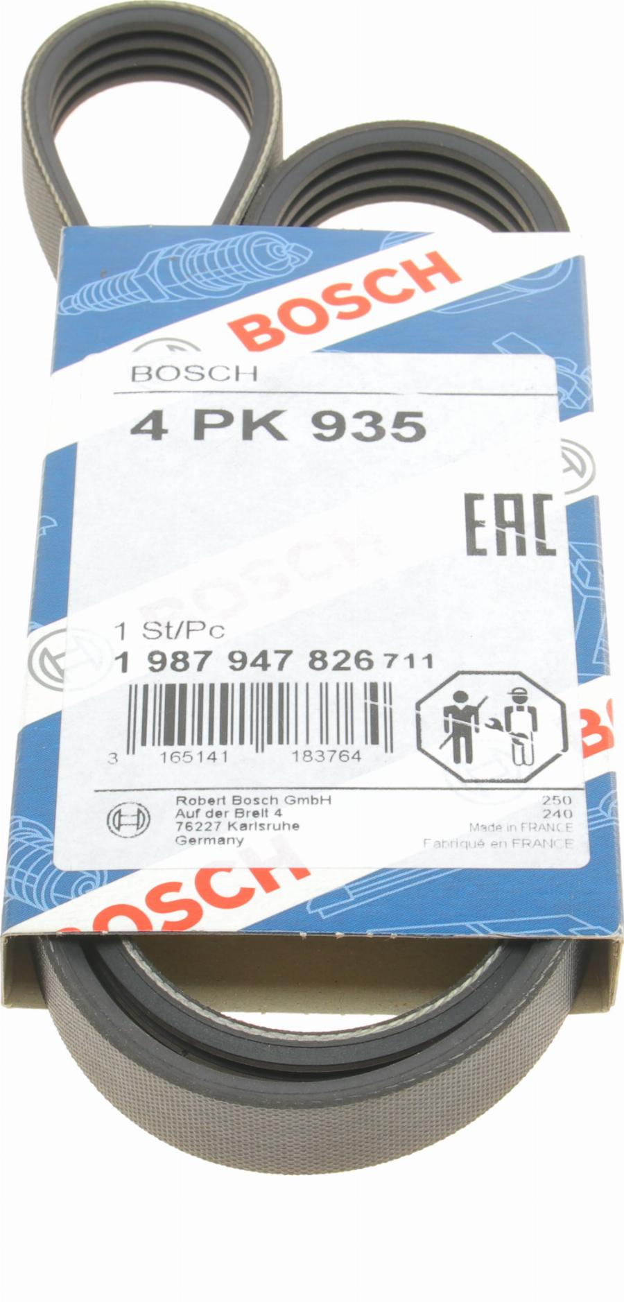 BOSCH 1 987 947 826 - Keilrippenriemen alexcarstop-ersatzteile.com