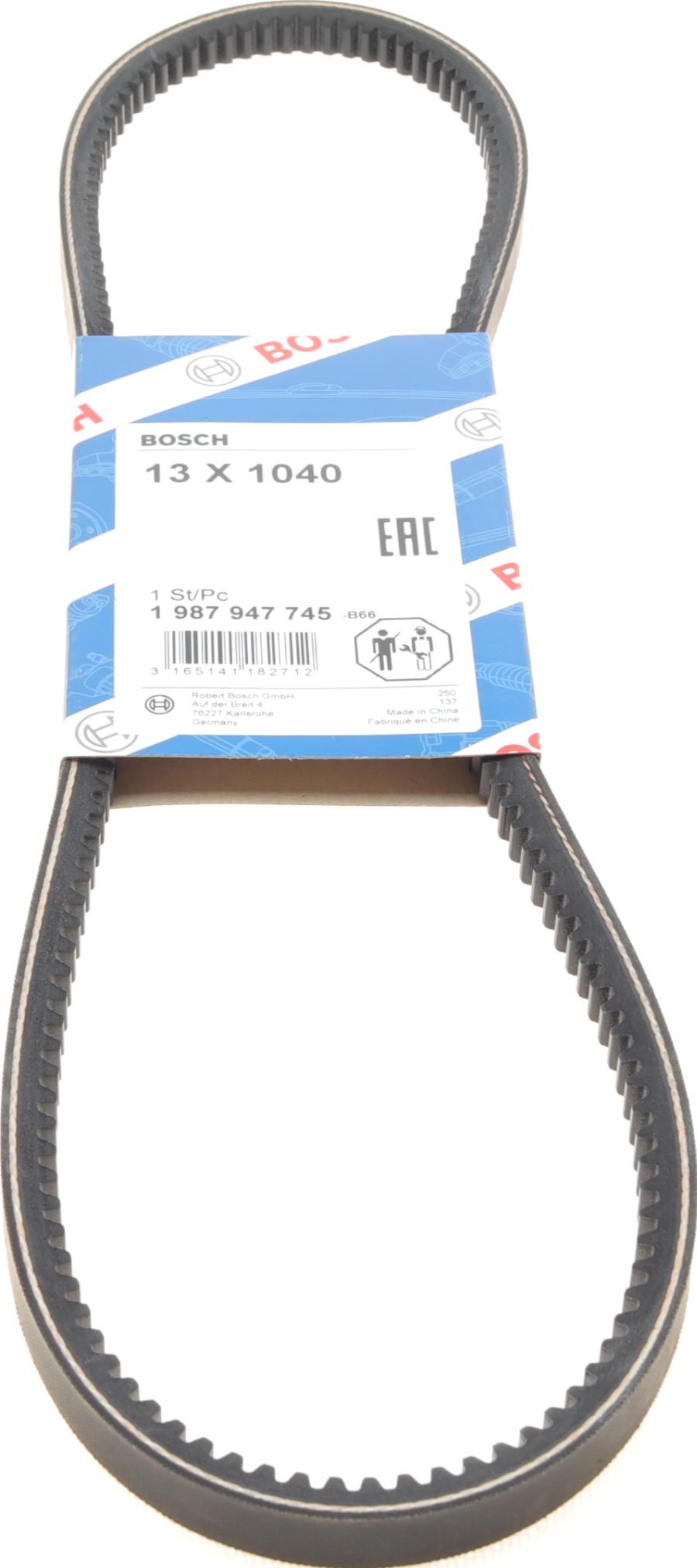 BOSCH 1 987 947 745 - Keilriemen alexcarstop-ersatzteile.com