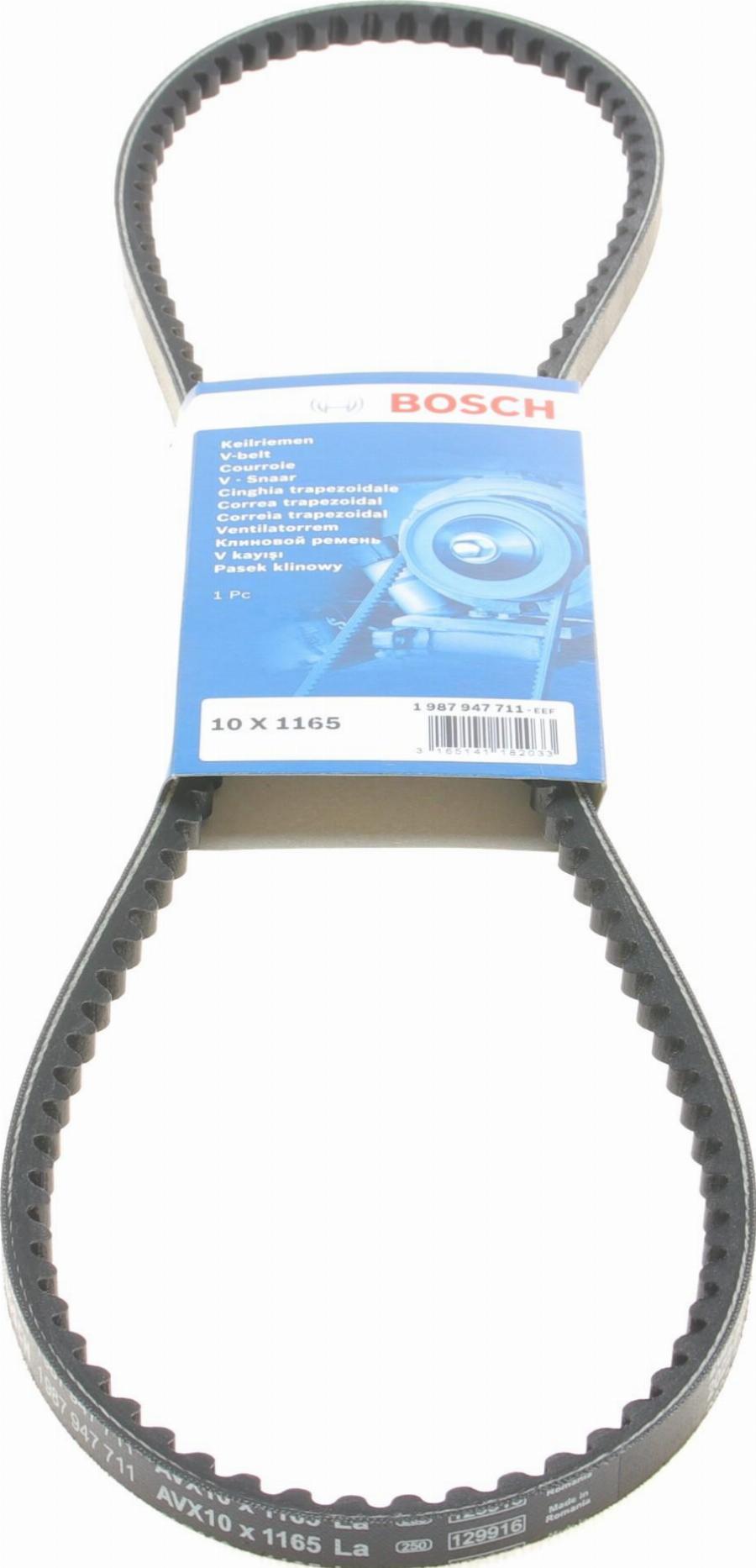 BOSCH 1 987 947 711 - Keilriemen alexcarstop-ersatzteile.com