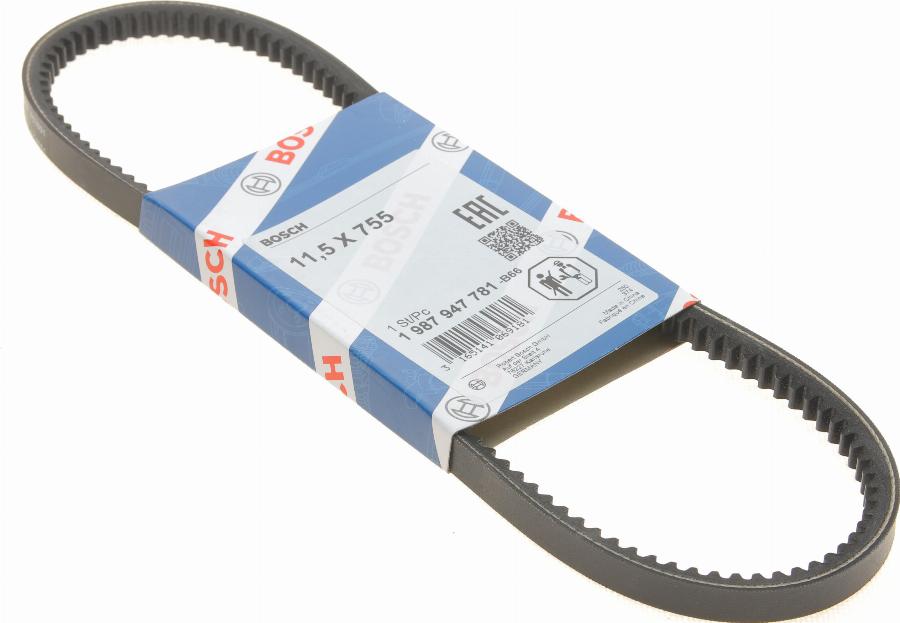 BOSCH 1 987 947 781 - Keilriemen alexcarstop-ersatzteile.com