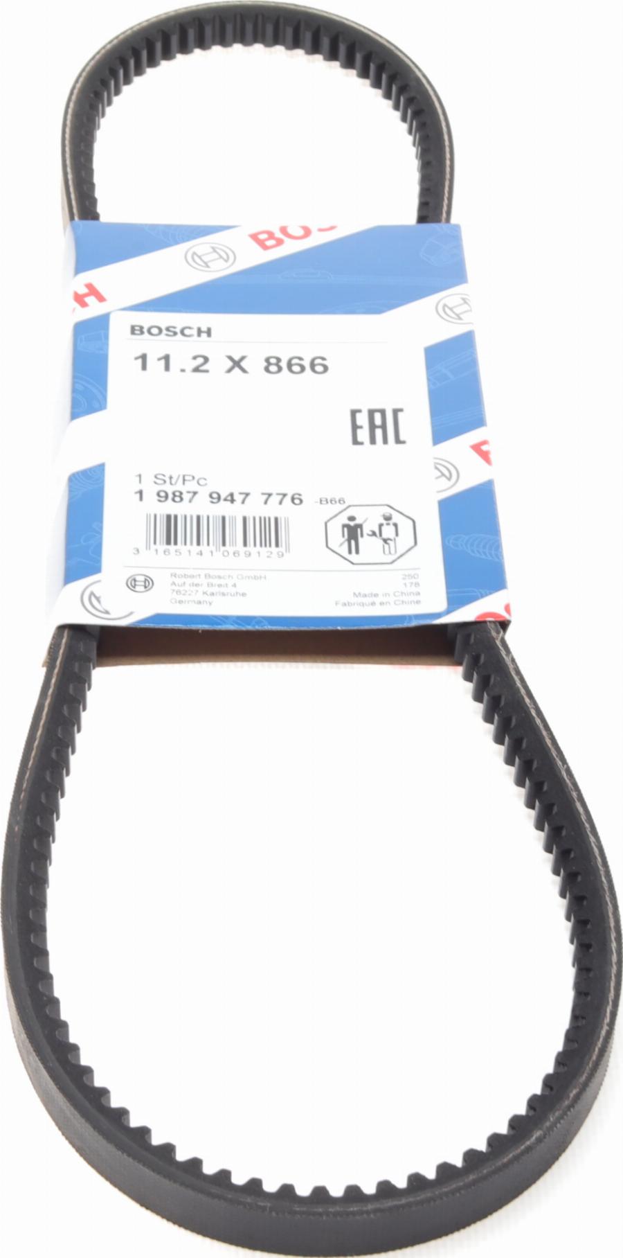 BOSCH 1 987 947 776 - Keilriemen alexcarstop-ersatzteile.com