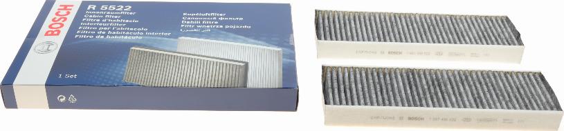 BOSCH 1 987 435 522 - Filter, Innenraumluft alexcarstop-ersatzteile.com