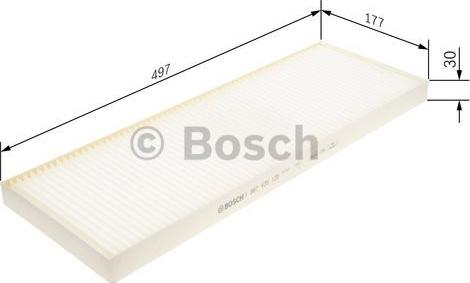 BOSCH 1 987 435 125 - Filter, Innenraumluft alexcarstop-ersatzteile.com