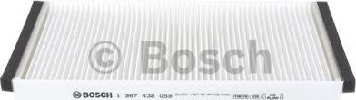 BOSCH 1 987 432 059 - Filter, Innenraumluft alexcarstop-ersatzteile.com