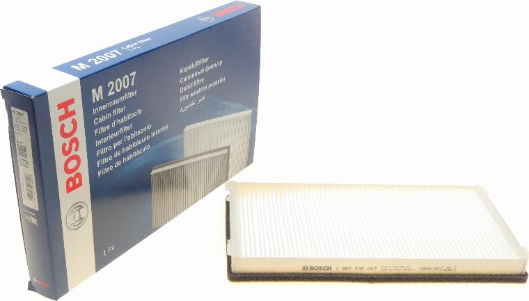 BOSCH 1 987 432 007 - Filter, Innenraumluft alexcarstop-ersatzteile.com