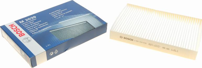 BOSCH 1 987 432 039 - Filter, Innenraumluft alexcarstop-ersatzteile.com