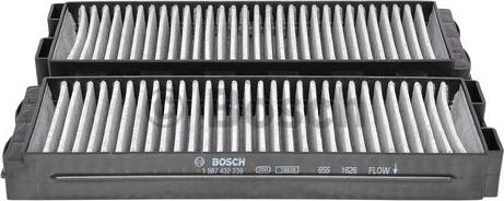 BOSCH 1 987 432 239 - Filter, Innenraumluft alexcarstop-ersatzteile.com