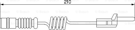 BOSCH 1 987 474 969 - Warnkontakt, Bremsbelagverschleiß alexcarstop-ersatzteile.com