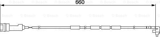 BOSCH 1 987 474 908 - Warnkontakt, Bremsbelagverschleiß alexcarstop-ersatzteile.com