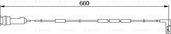 BOSCH 1 987 474 930 - Warnkontakt, Bremsbelagverschleiß alexcarstop-ersatzteile.com