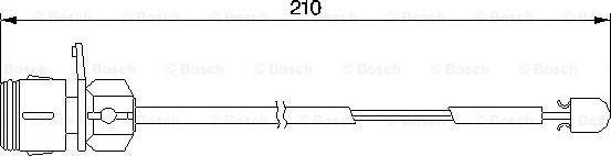 BOSCH 1 987 474 938 - Warnkontakt, Bremsbelagverschleiß alexcarstop-ersatzteile.com