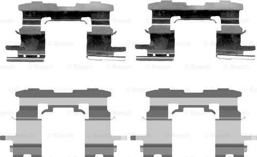 BOSCH 1 987 474 407 - Zubehörsatz, Scheibenbremsbelag alexcarstop-ersatzteile.com