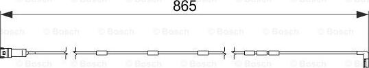 BOSCH 1 987 474 586 - Warnkontakt, Bremsbelagverschleiß alexcarstop-ersatzteile.com
