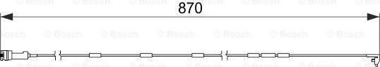 BOSCH 1 987 474 578 - Warnkontakt, Bremsbelagverschleiß alexcarstop-ersatzteile.com